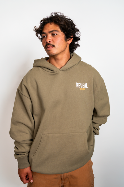 Seeker of Stoke Oversized Sweatshirt - Moss Green