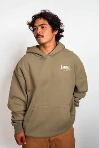 Seeker of Stoke Oversized Sweatshirt - Moss Green