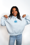 Coral Hoodie - Ocean Blue