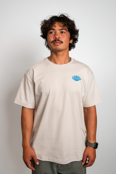 Coral Tee - Cream