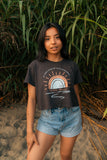 New Love Crop Top - Gray