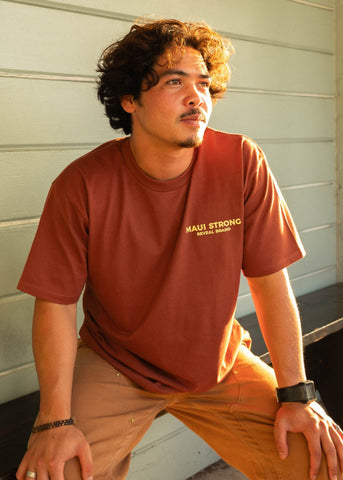Maui Strong - Deeply Rooted ($10 donated to Foundation) - Clay