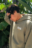 Seeker of Stoke Oversized Sweatshirt - Moss Green