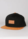 Leather & Suede Snapback
