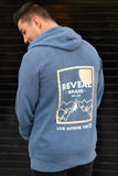 Peak Fleece Hoodie - Light Blue