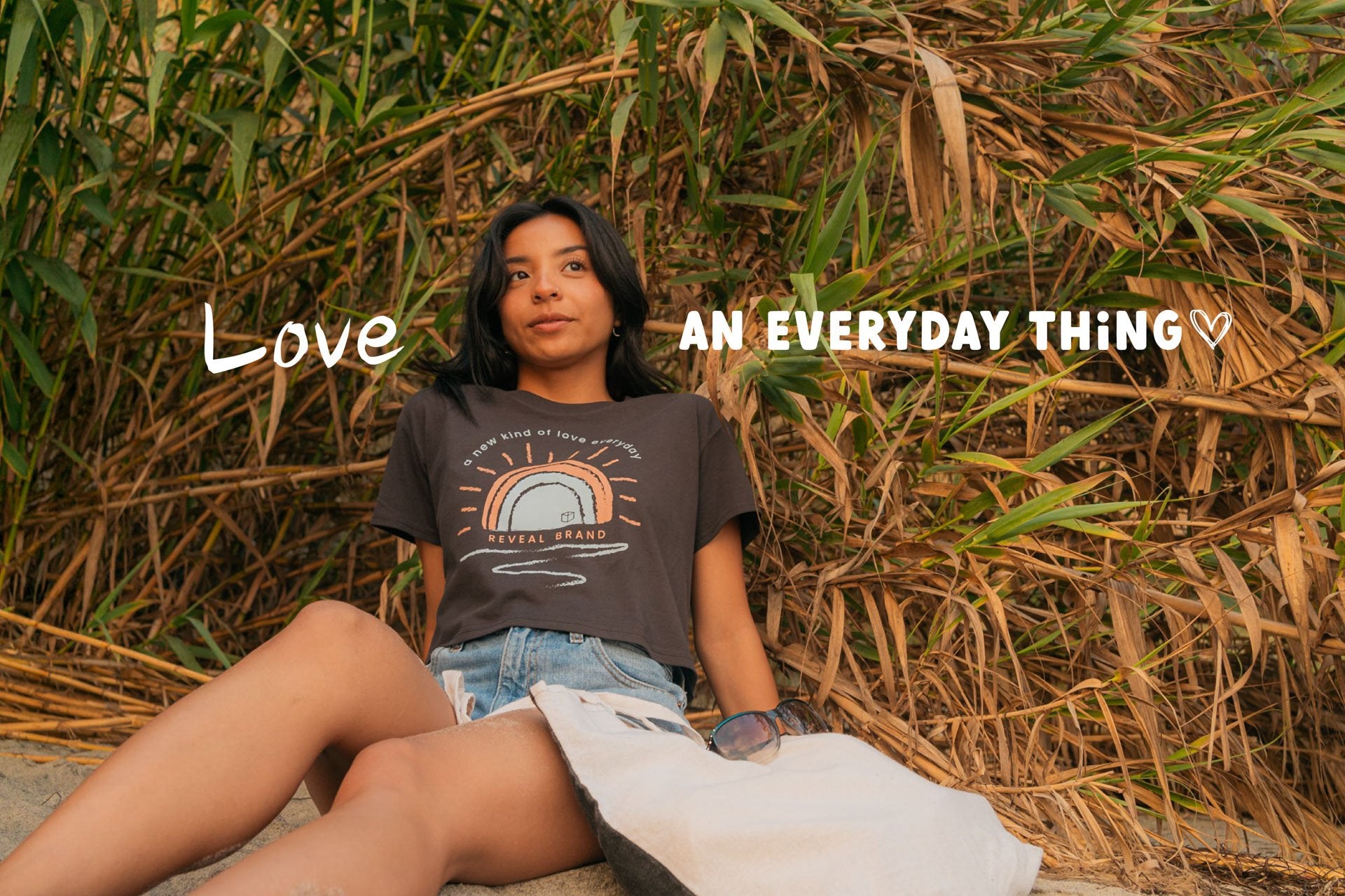 Aloha shirt, cropped tee, sunrise shirt, sunny, beachy, vibes, love, cute, wholesome
