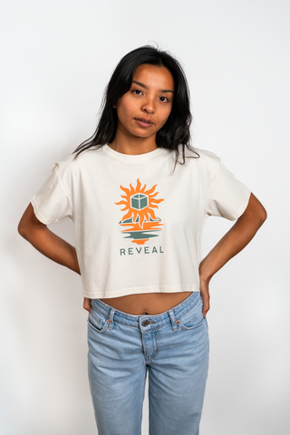 Sol Crop Top - Cream
