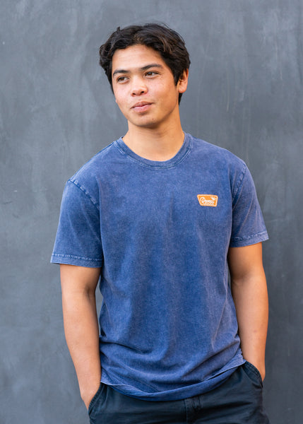 Coast Stone Washed Tee - Blue